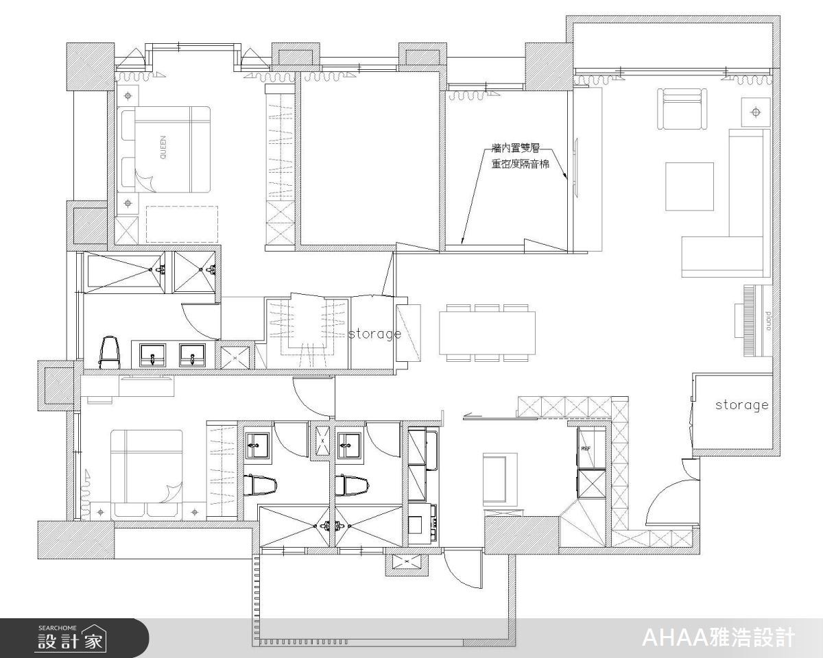 43坪新成屋(5年以下)＿混搭風案例圖片＿雅浩設計有限公司＿雅浩_05之16