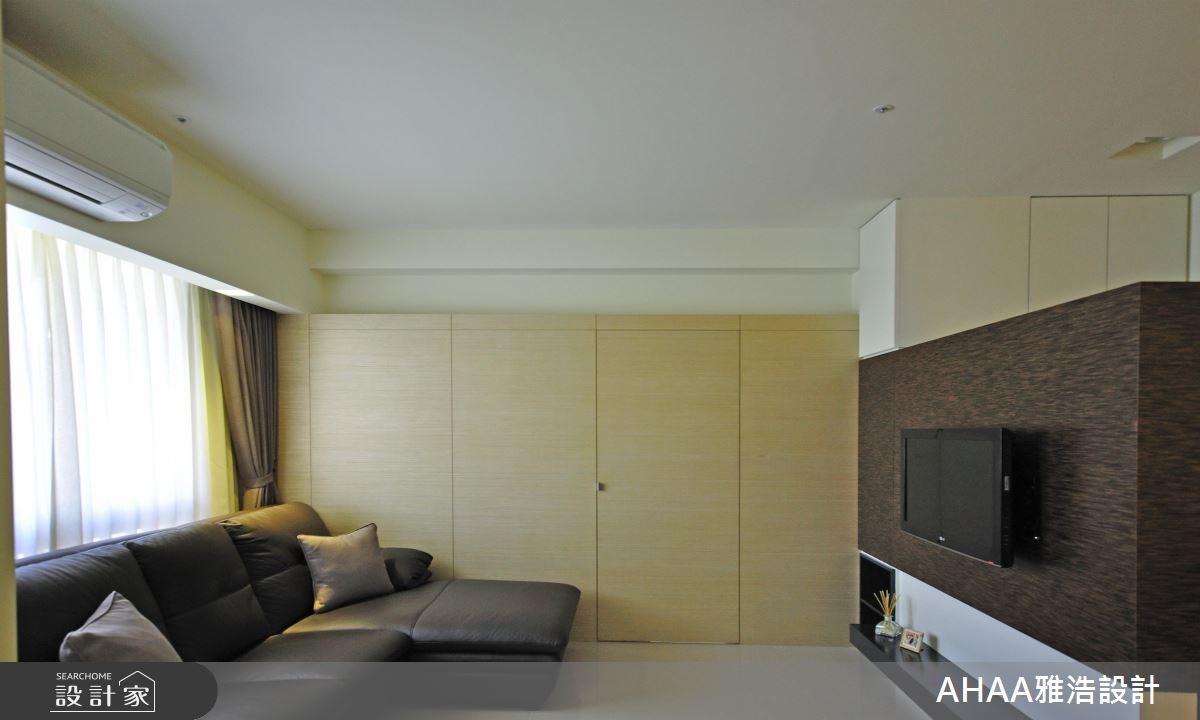 14坪預售屋＿簡約風客廳案例圖片＿雅浩設計有限公司＿雅浩_06之12