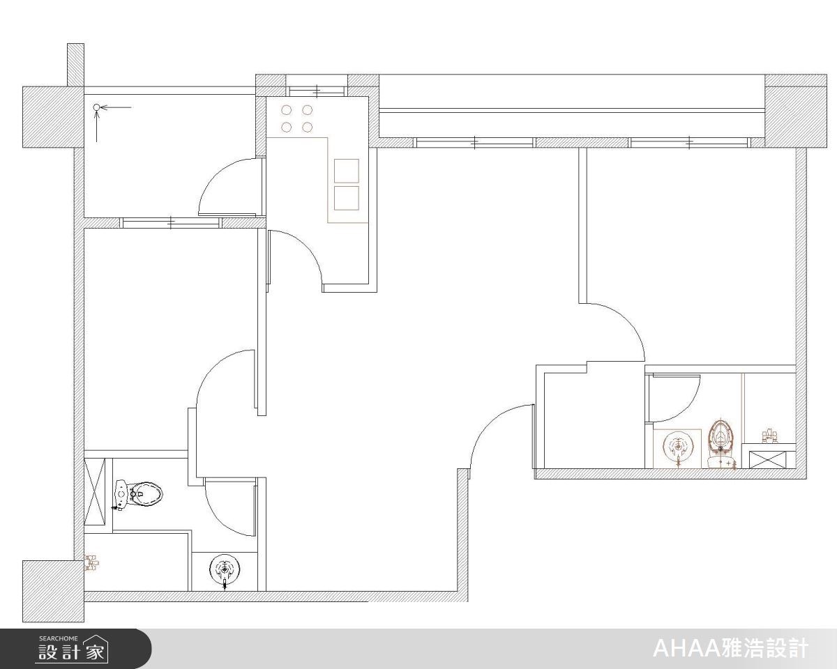 14坪預售屋＿簡約風案例圖片＿雅浩設計有限公司＿雅浩_06之14