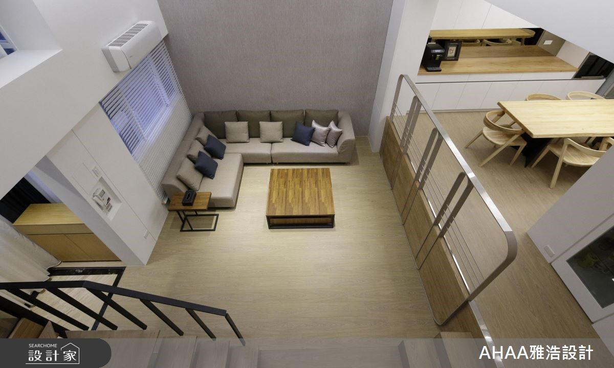 46坪老屋(16~30年)＿現代風玄關客廳餐廳廚房樓梯案例圖片＿雅浩設計有限公司＿雅浩_09之2