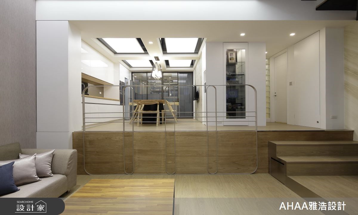 46坪老屋(16~30年)＿現代風客廳餐廳廚房樓梯案例圖片＿雅浩設計有限公司＿雅浩_09之5