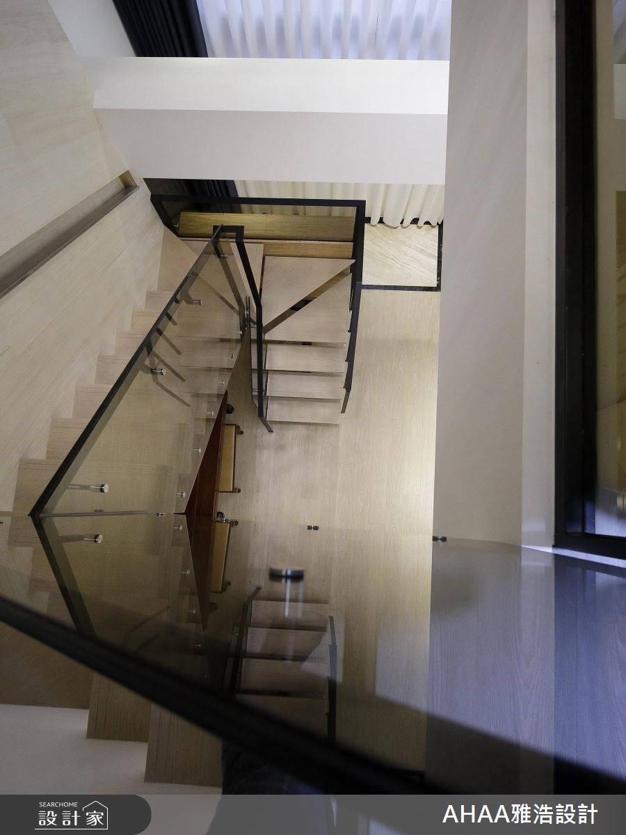 46坪老屋(16~30年)＿現代風樓梯案例圖片＿雅浩設計有限公司＿雅浩_09之9