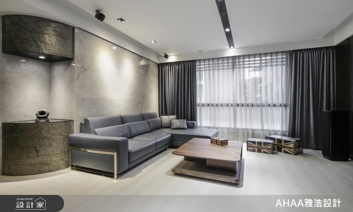 32坪新成屋(5年以下)＿現代風客廳案例圖片＿雅浩設計有限公司＿雅浩_10之6