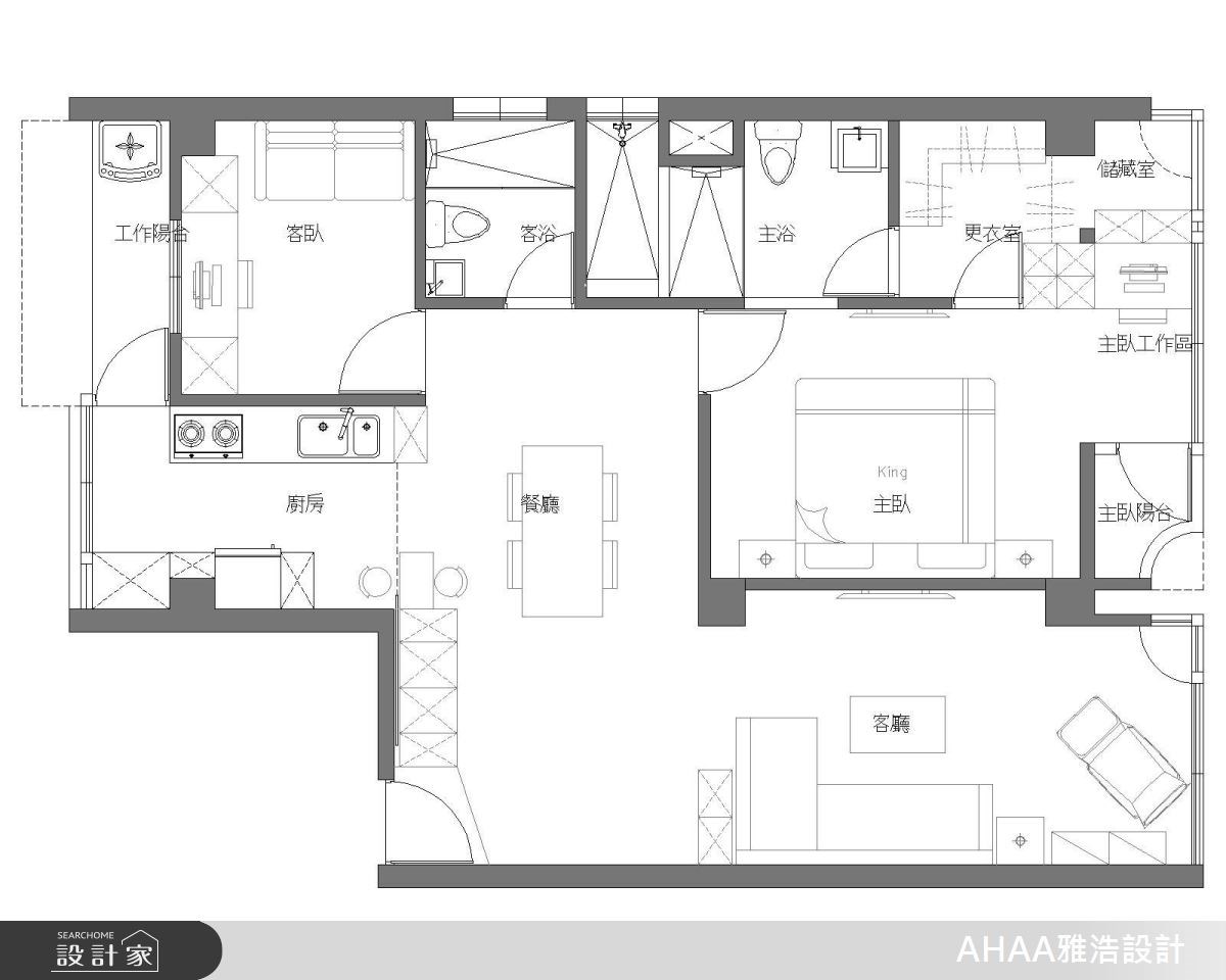 24坪老屋(16~30年)＿工業風案例圖片＿雅浩設計有限公司＿雅浩_13之19