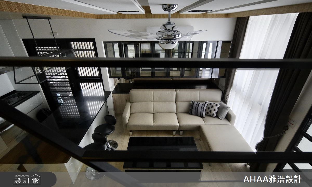 12坪新成屋(5年以下)＿現代風客廳廚房吧檯案例圖片＿雅浩設計有限公司＿雅浩_15之9