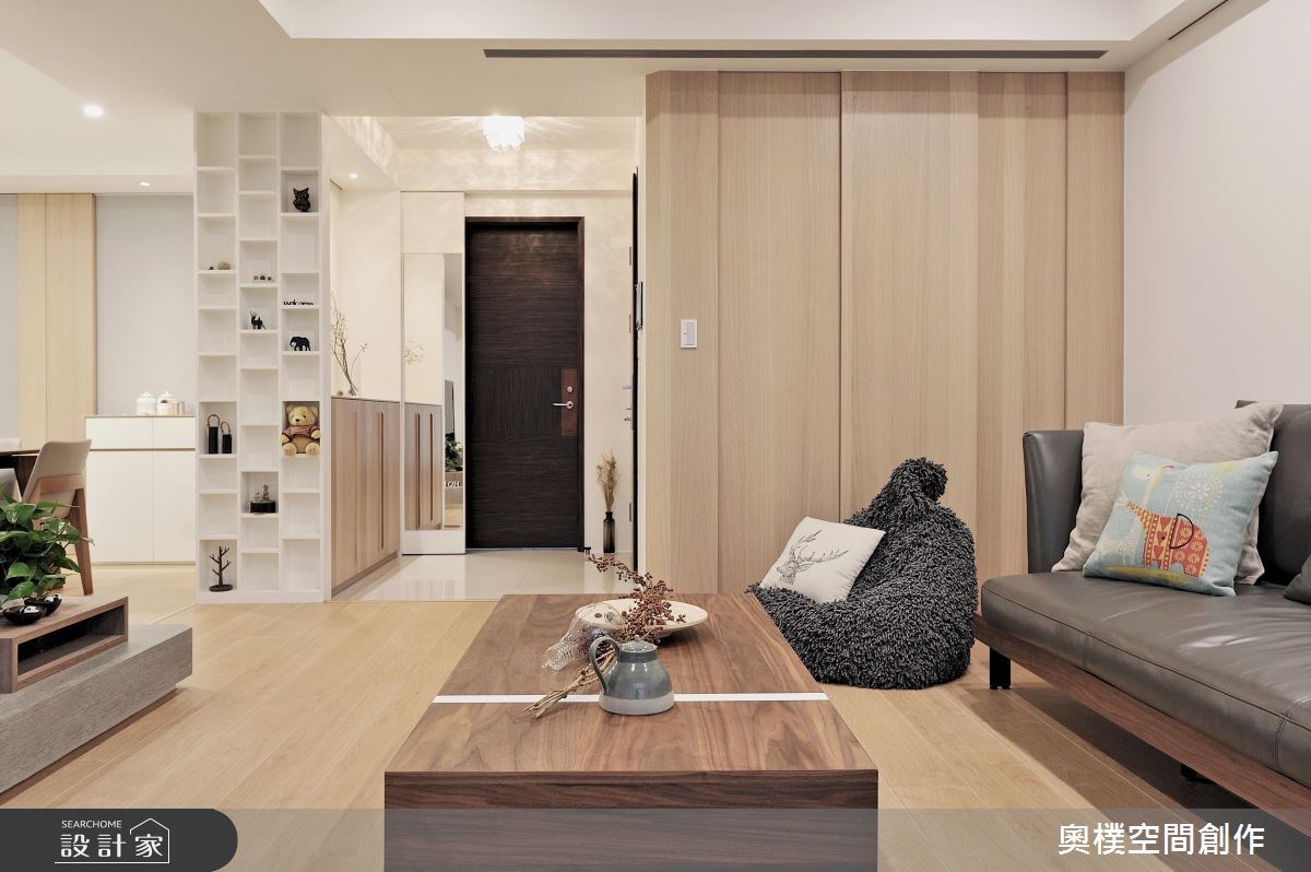 30坪新成屋(5年以下)＿休閒風客廳案例圖片＿奧樸空間創作有限公司＿奧樸_01之3