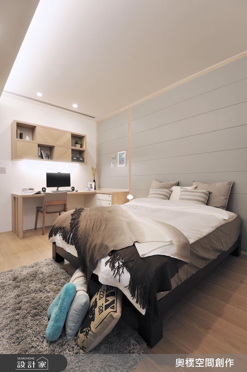 30坪新成屋(5年以下)＿休閒風臥室案例圖片＿奧樸空間創作有限公司＿奧樸_01之12