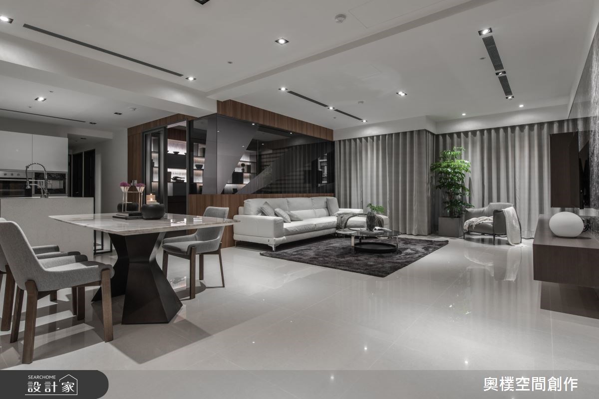 新成屋(5年以下)＿現代風客廳餐廳案例圖片＿奧樸空間創作有限公司＿奧樸_07之5