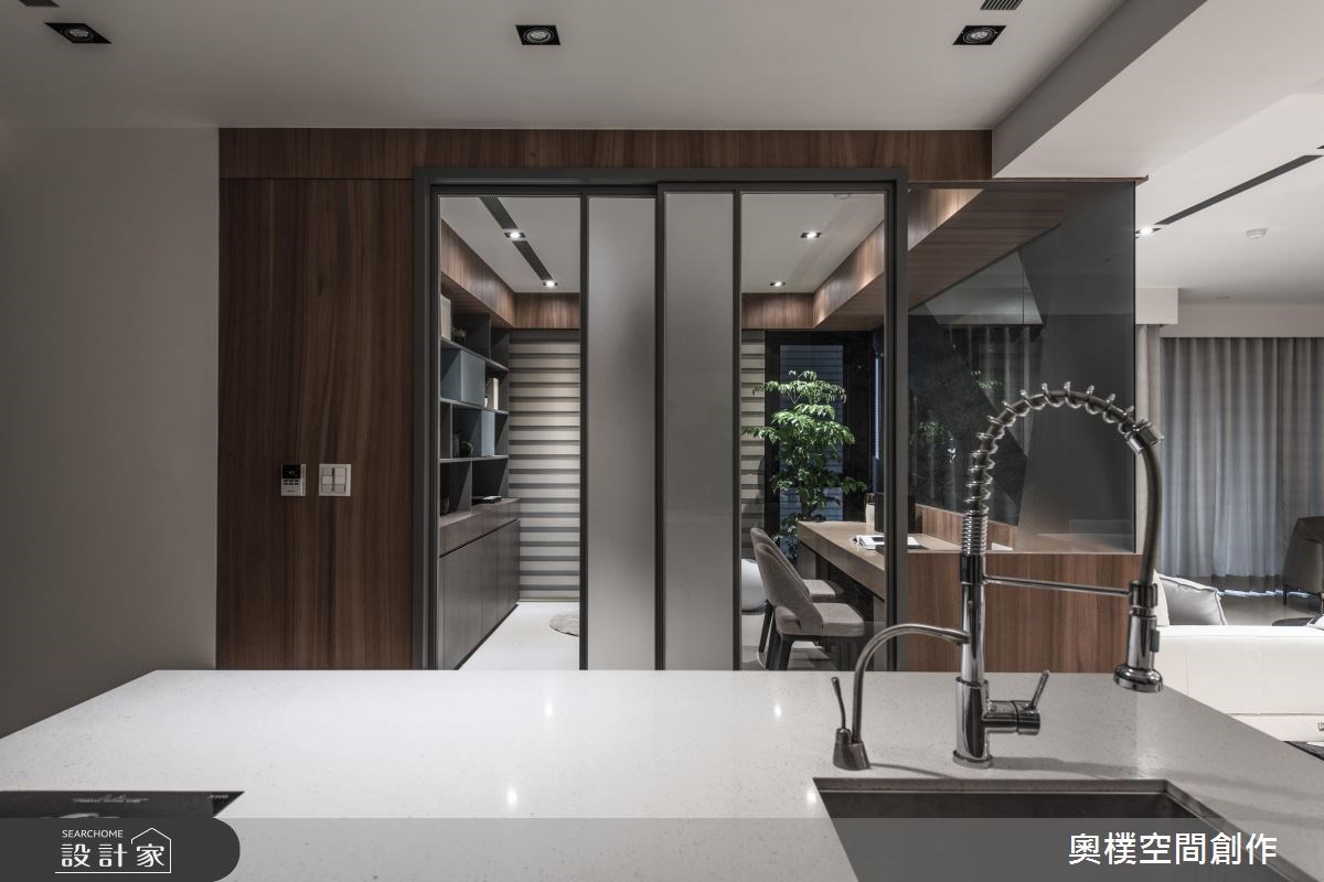 新成屋(5年以下)＿現代風吧檯工作區案例圖片＿奧樸空間創作有限公司＿奧樸_07之13