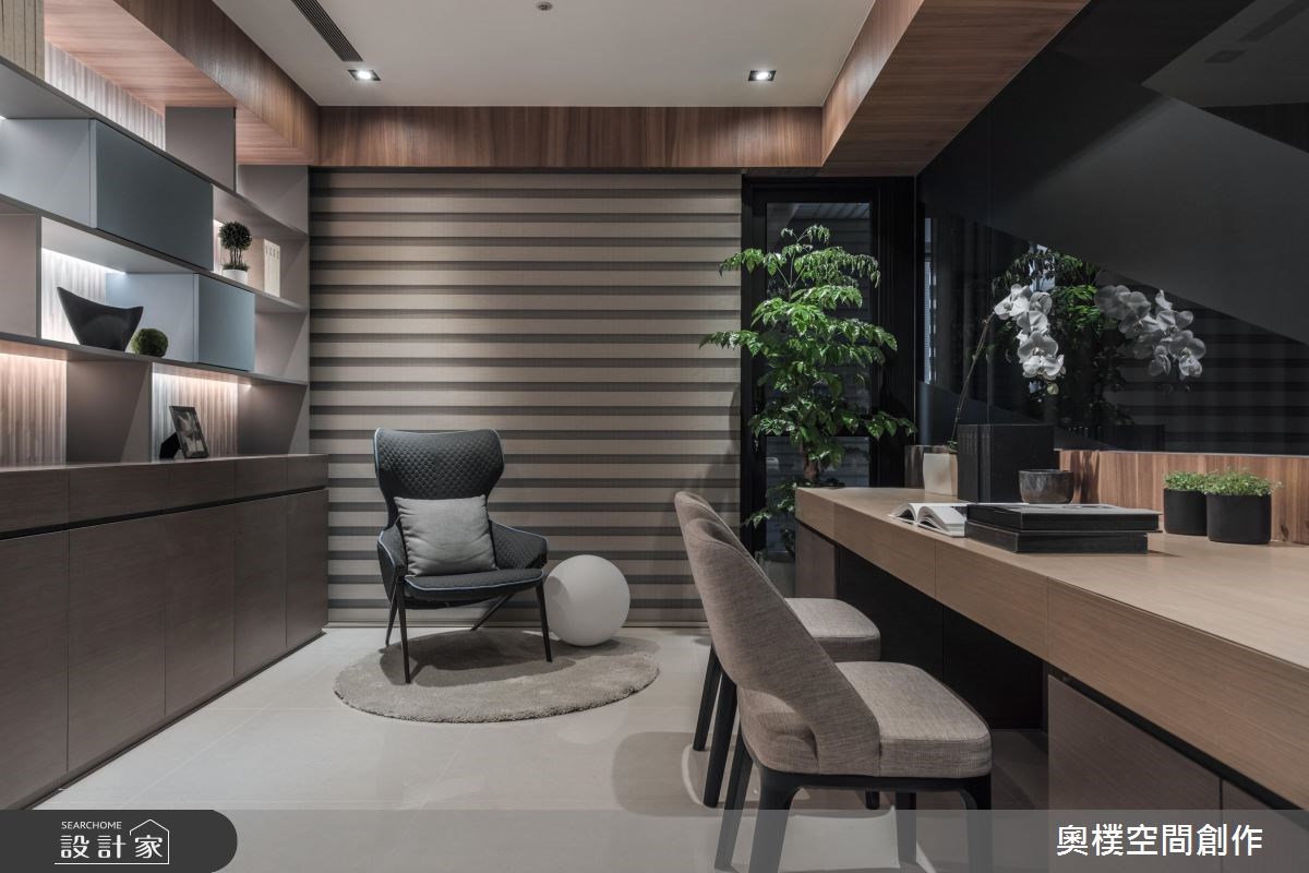 新成屋(5年以下)＿現代風書房工作區案例圖片＿奧樸空間創作有限公司＿奧樸_07之14