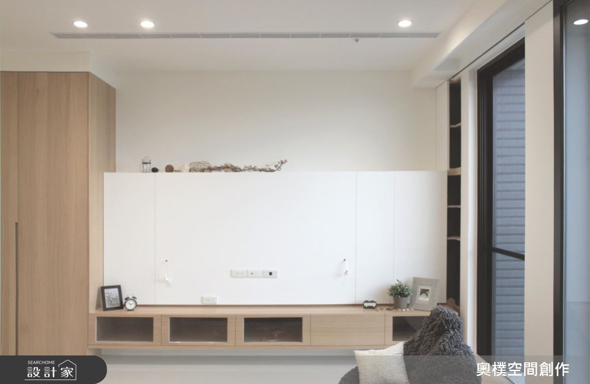 28坪新成屋(5年以下)＿北歐風客廳案例圖片＿奧樸空間創作有限公司＿奧樸_02之3