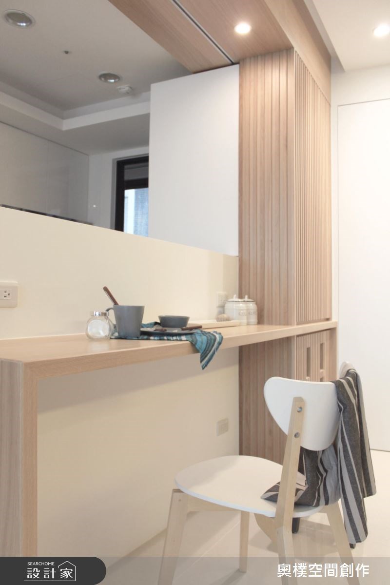 28坪新成屋(5年以下)＿北歐風吧檯案例圖片＿奧樸空間創作有限公司＿奧樸_02之6
