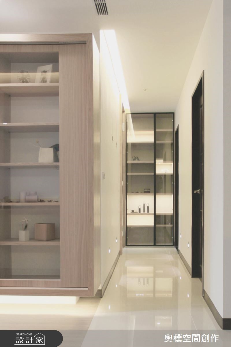28坪新成屋(5年以下)＿北歐風走廊案例圖片＿奧樸空間創作有限公司＿奧樸_02之13