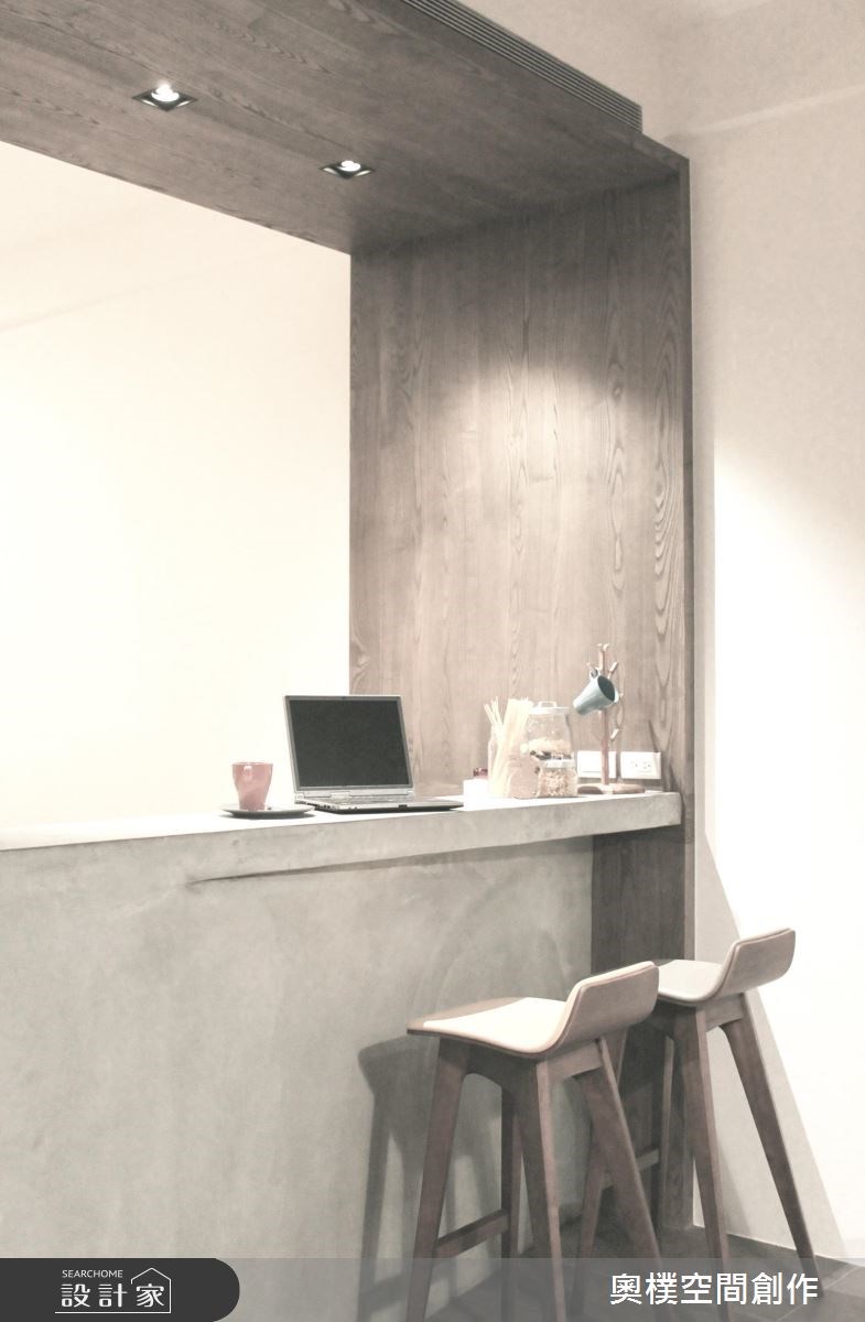 85坪新成屋(5年以下)＿休閒風吧檯案例圖片＿奧樸空間創作有限公司＿奧樸_04之7