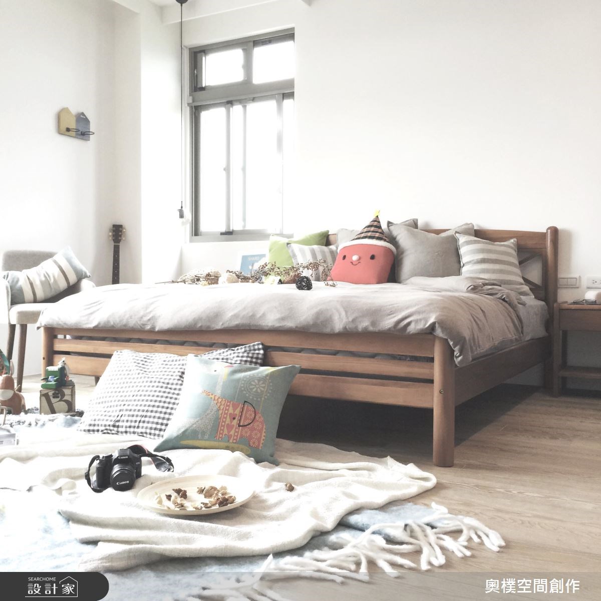 85坪新成屋(5年以下)＿休閒風臥室案例圖片＿奧樸空間創作有限公司＿奧樸_04之16