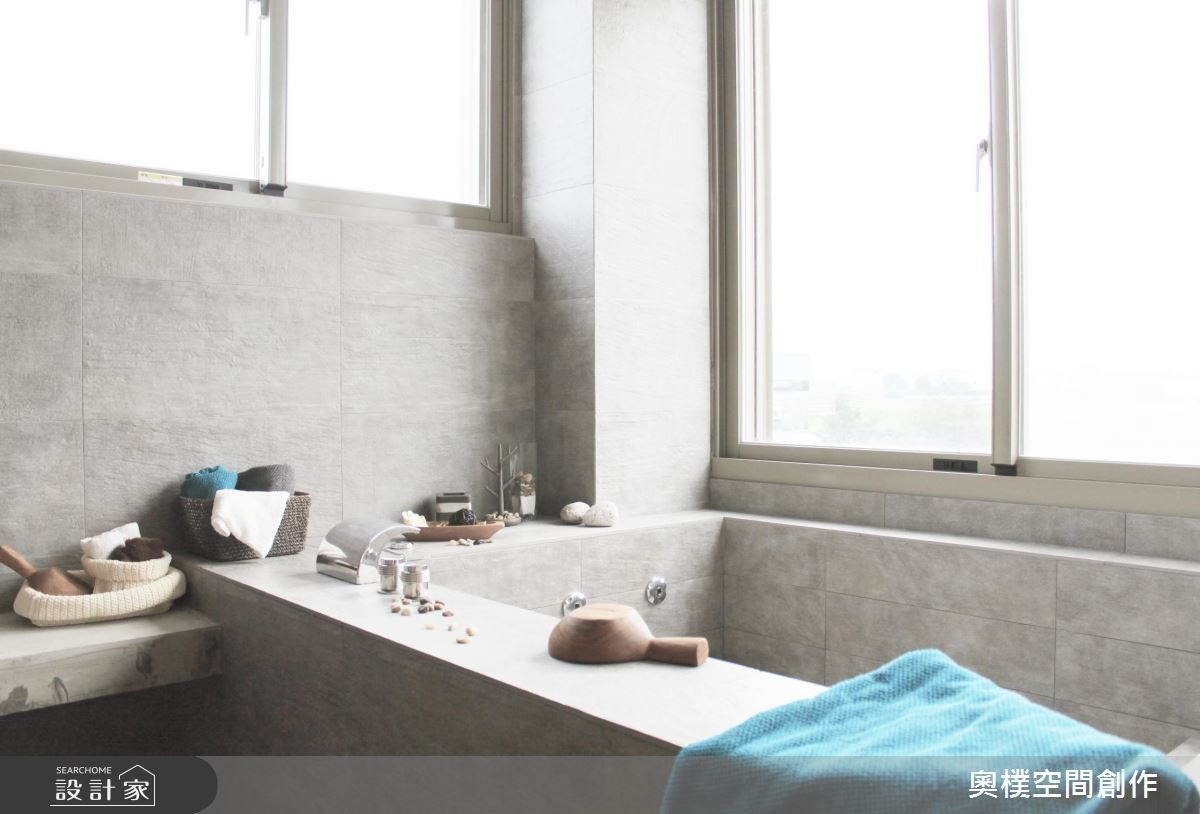 85坪新成屋(5年以下)＿休閒風浴室案例圖片＿奧樸空間創作有限公司＿奧樸_04之21