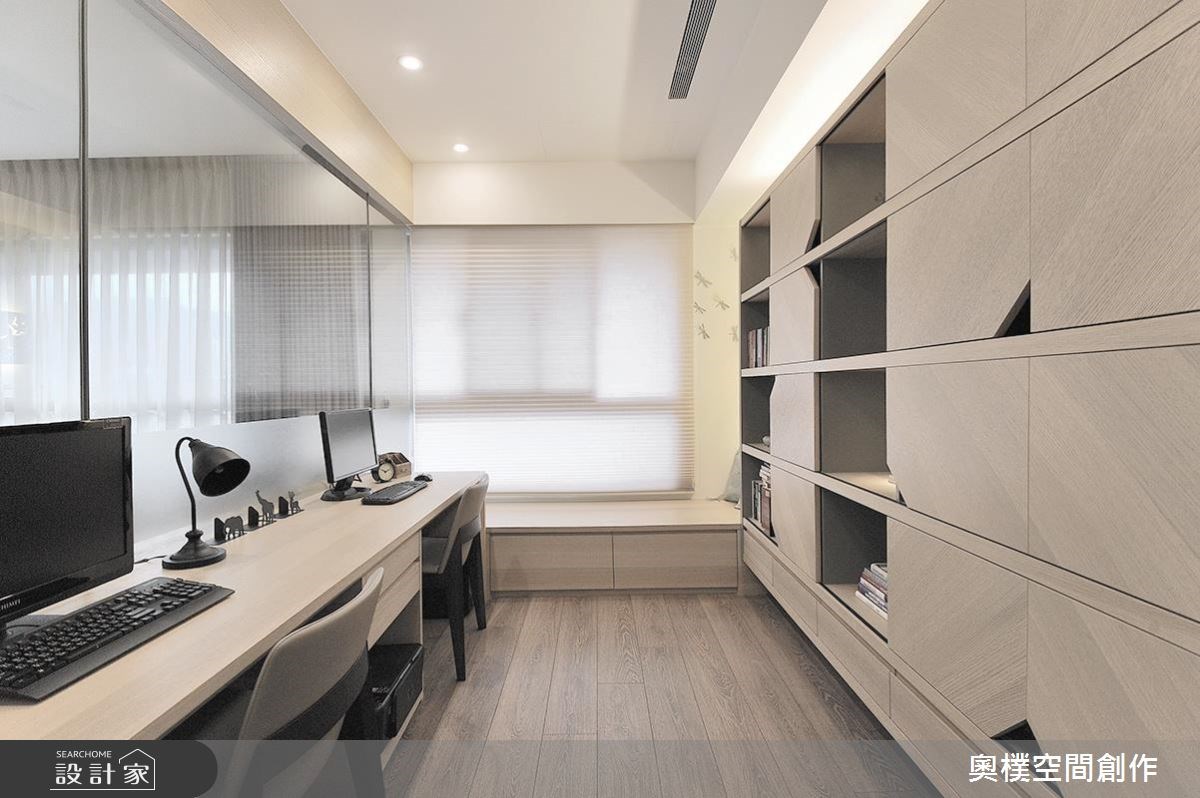 28坪新成屋(5年以下)＿北歐風工作區案例圖片＿奧樸空間創作有限公司＿奧樸_03之8