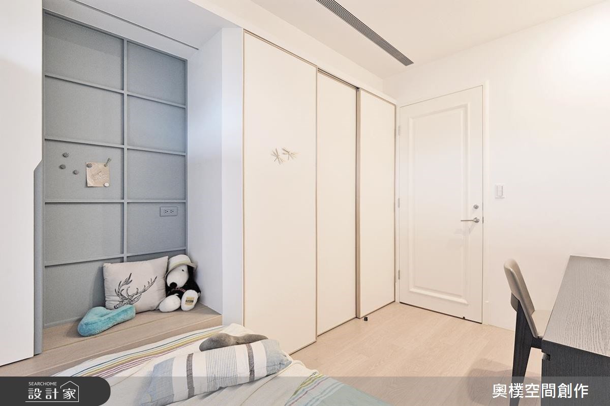 28坪新成屋(5年以下)＿北歐風臥室案例圖片＿奧樸空間創作有限公司＿奧樸_03之13