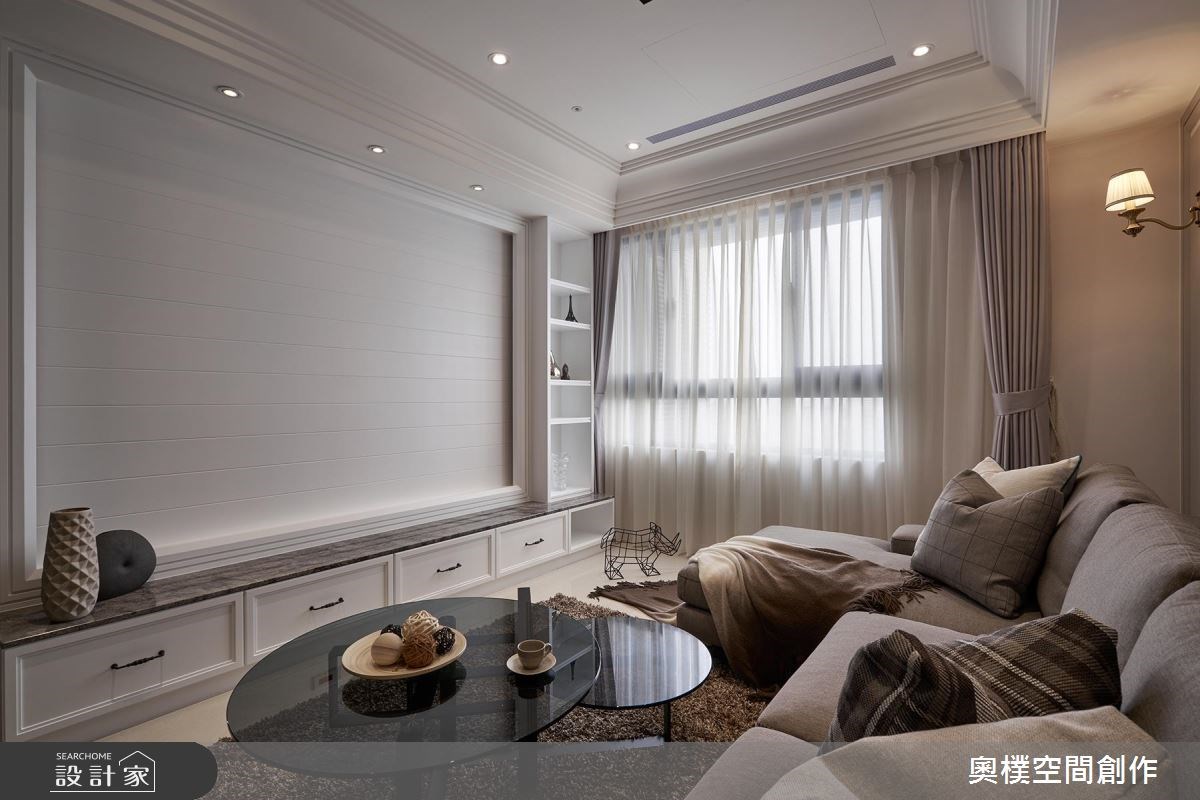 22坪新成屋(5年以下)＿美式風客廳案例圖片＿奧樸空間創作有限公司＿奧樸_05之7
