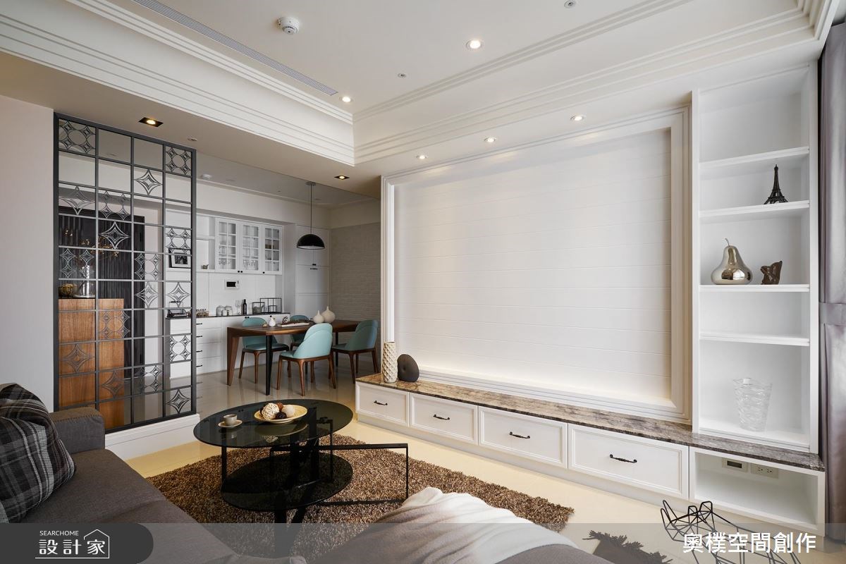 22坪新成屋(5年以下)＿美式風客廳案例圖片＿奧樸空間創作有限公司＿奧樸_05之8