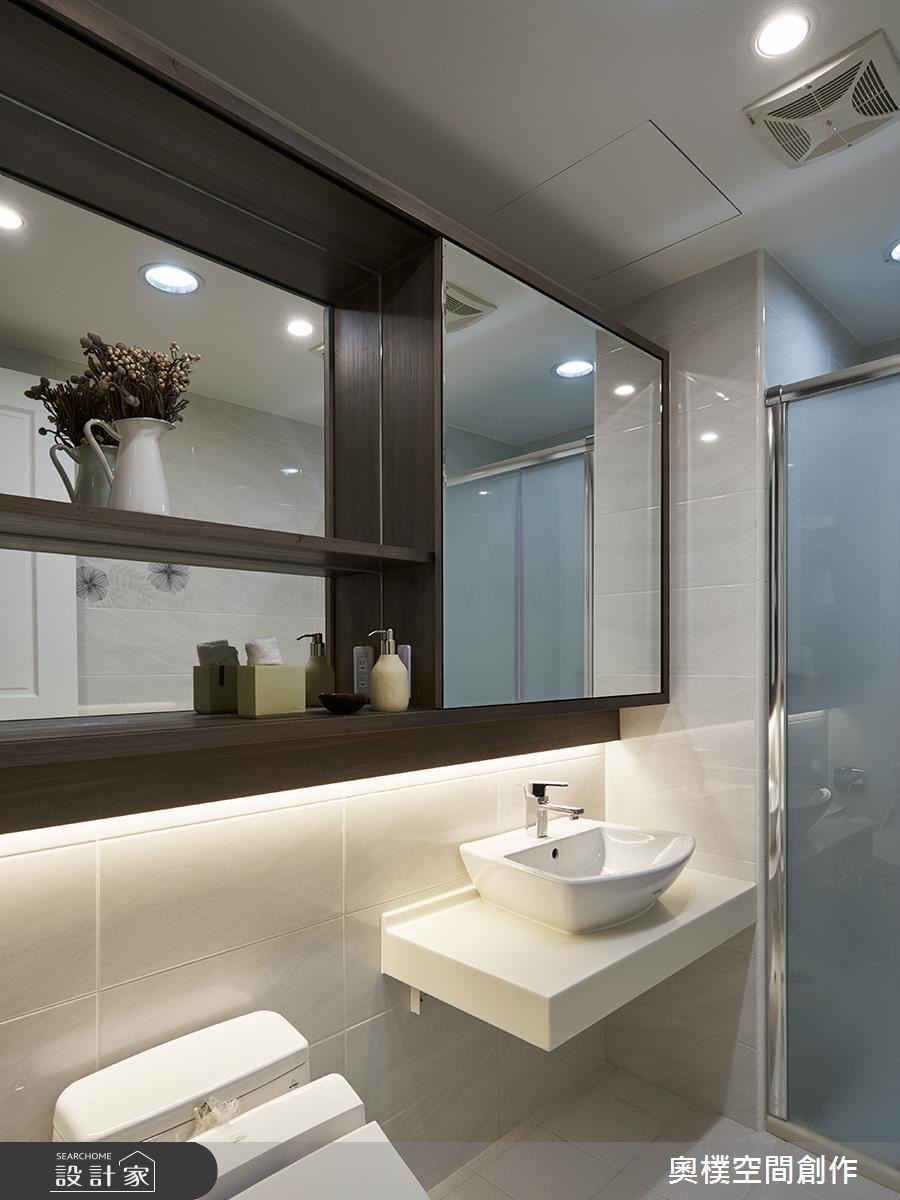 22坪新成屋(5年以下)＿美式風樓梯案例圖片＿奧樸空間創作有限公司＿奧樸_05之12