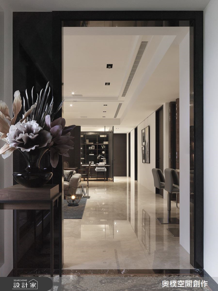 新成屋(5年以下)＿新古典玄關客廳工作區案例圖片＿奧樸空間創作有限公司＿奧樸_06之1