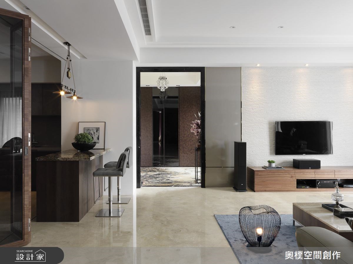 新成屋(5年以下)＿新古典客廳吧檯案例圖片＿奧樸空間創作有限公司＿奧樸_06之2