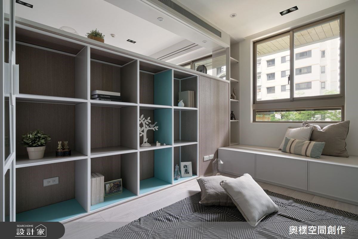中古屋(5~15年)＿混搭風客廳書房案例圖片＿奧樸空間創作有限公司＿奧樸_08之14