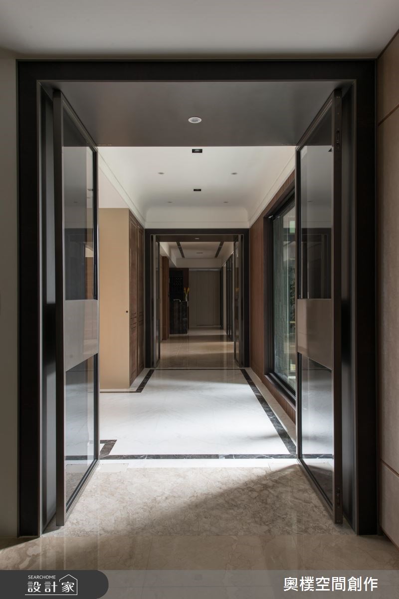 130坪預售屋＿現代風走廊案例圖片＿奧樸空間創作有限公司＿奧樸_09之9