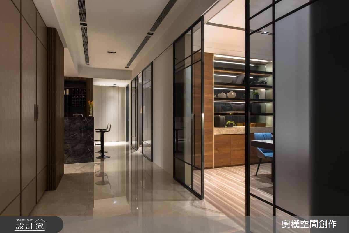 130坪預售屋＿現代風走廊案例圖片＿奧樸空間創作有限公司＿奧樸_09之10