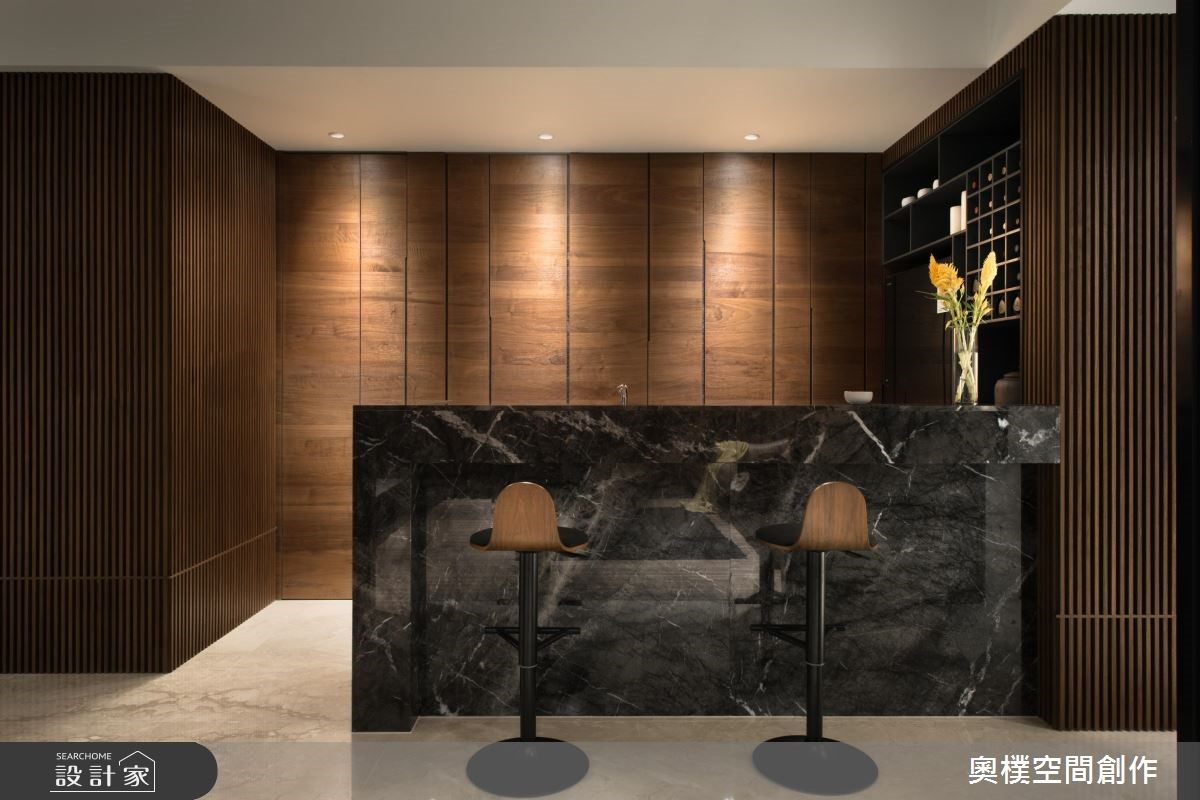 130坪預售屋＿現代風吧檯案例圖片＿奧樸空間創作有限公司＿奧樸_09之12