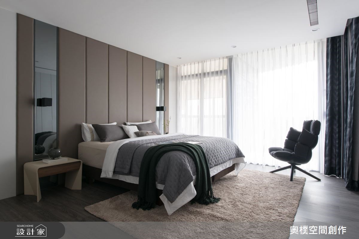 130坪預售屋＿現代風臥室案例圖片＿奧樸空間創作有限公司＿奧樸_09之18