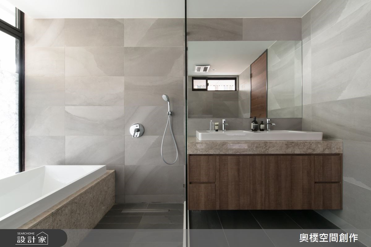 130坪預售屋＿現代風浴室案例圖片＿奧樸空間創作有限公司＿奧樸_09之22