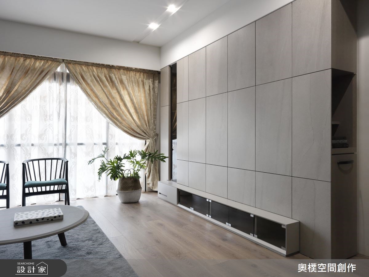40坪老屋(16~30年)＿休閒風客廳案例圖片＿奧樸空間創作有限公司＿奧樸_10之1