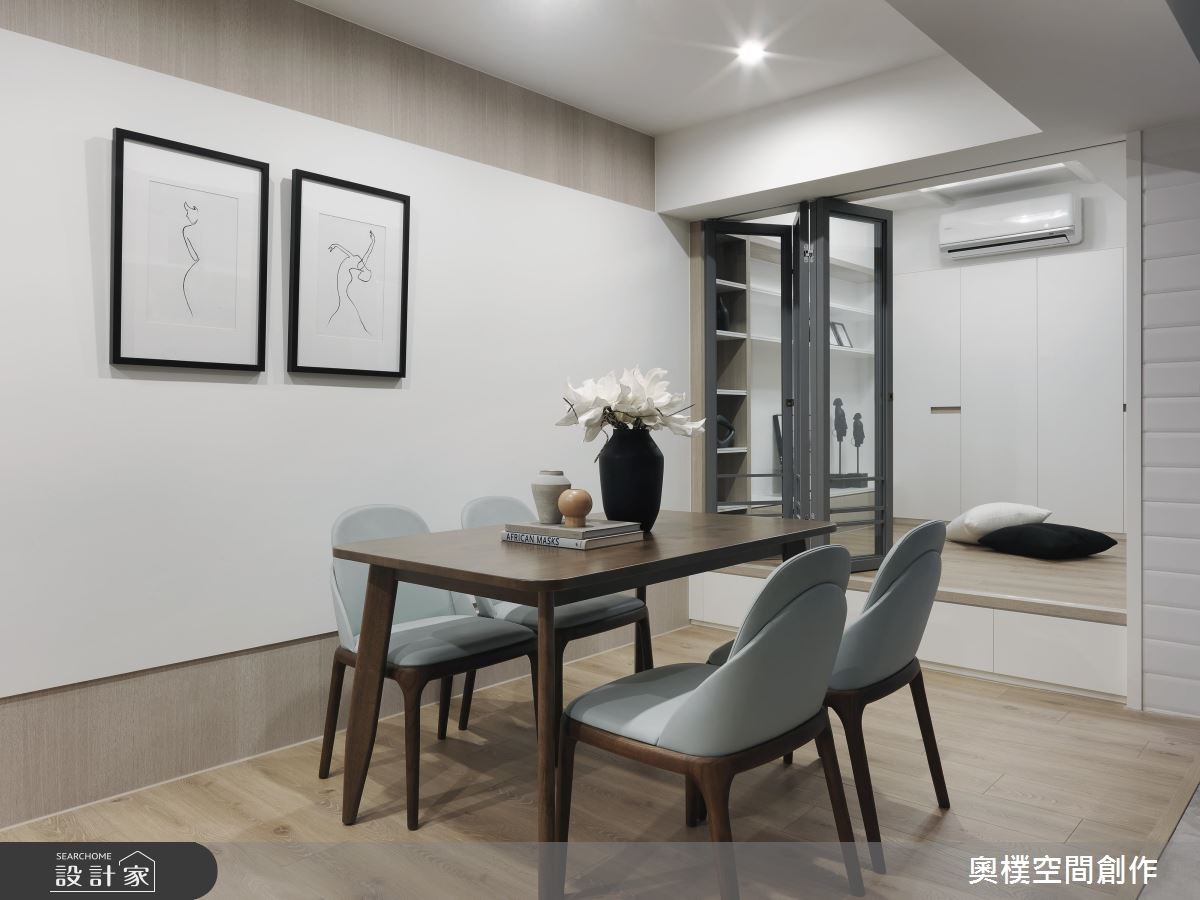 40坪老屋(16~30年)＿休閒風餐廳案例圖片＿奧樸空間創作有限公司＿奧樸_10之5