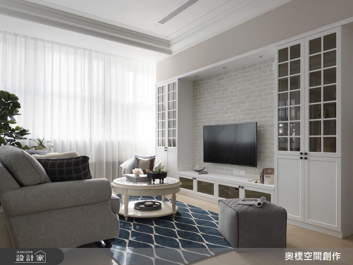23坪老屋(16~30年)＿美式風客廳案例圖片＿奧樸空間創作有限公司＿奧樸_12之2