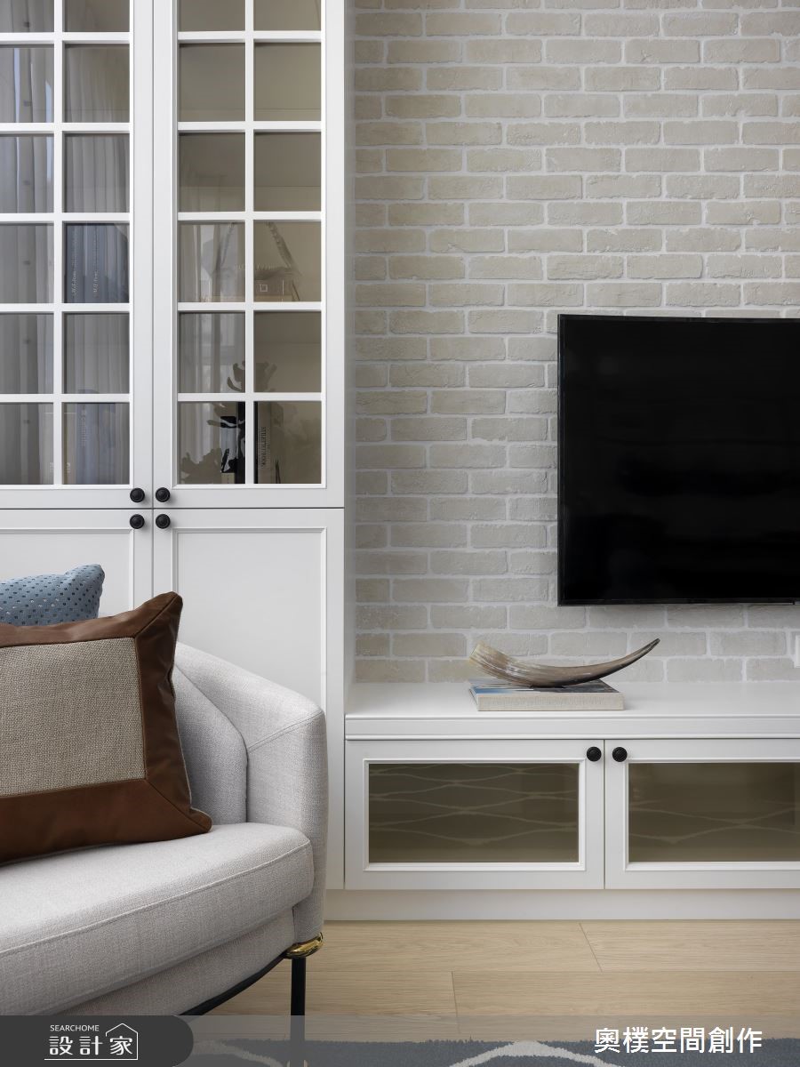23坪老屋(16~30年)＿美式風客廳案例圖片＿奧樸空間創作有限公司＿奧樸_12之3