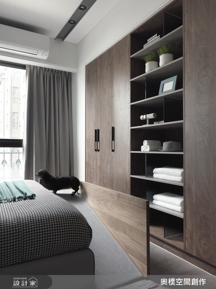 40坪新成屋(5年以下)＿現代風臥室案例圖片＿奧樸空間創作有限公司＿奧樸_13之19
