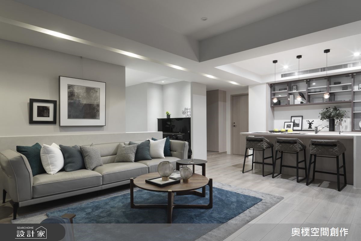 60坪老屋(16~30年)＿休閒風客廳案例圖片＿奧樸空間創作有限公司＿奧樸_14之3
