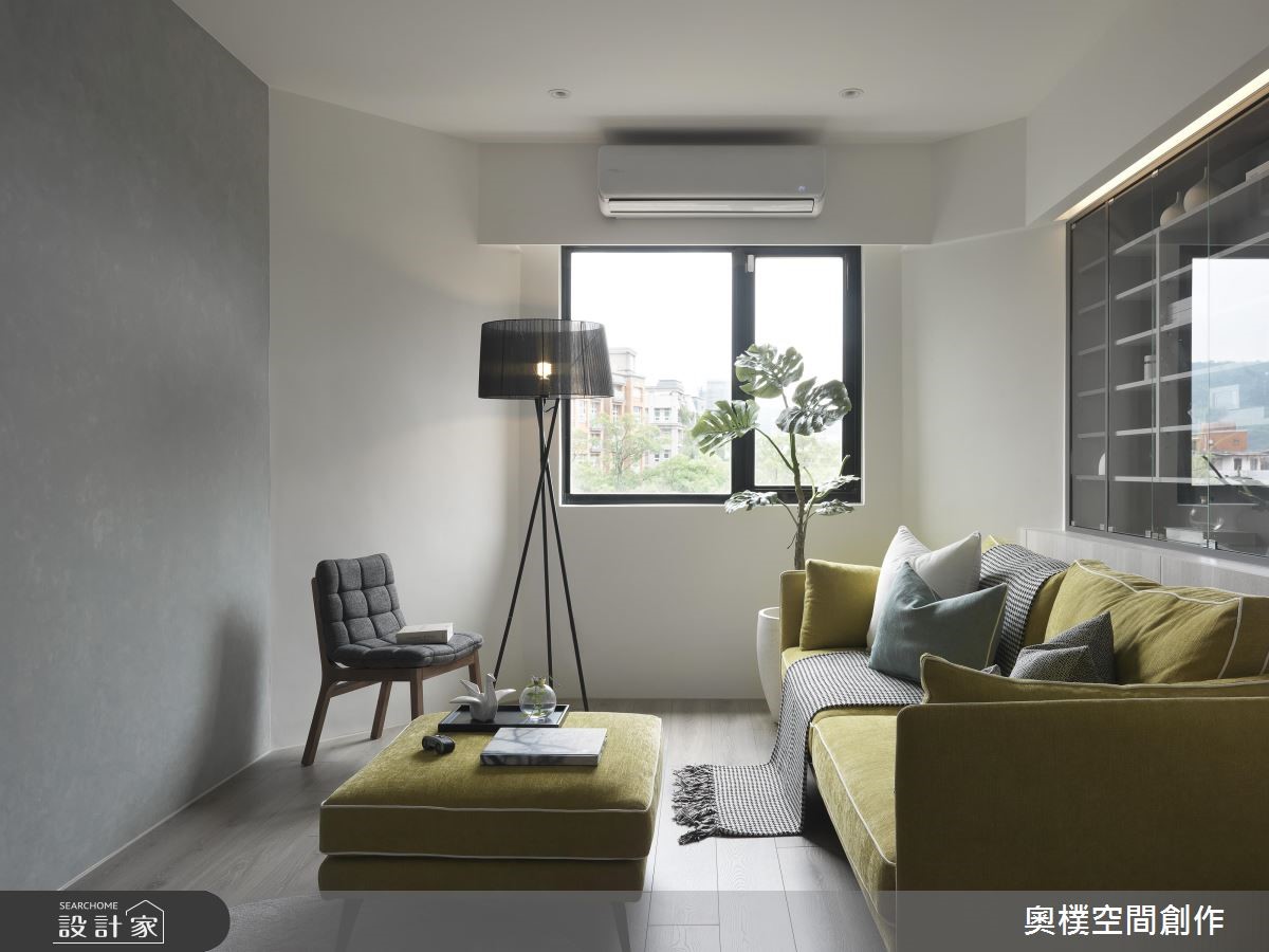 60坪老屋(16~30年)＿休閒風客廳案例圖片＿奧樸空間創作有限公司＿奧樸_14之13