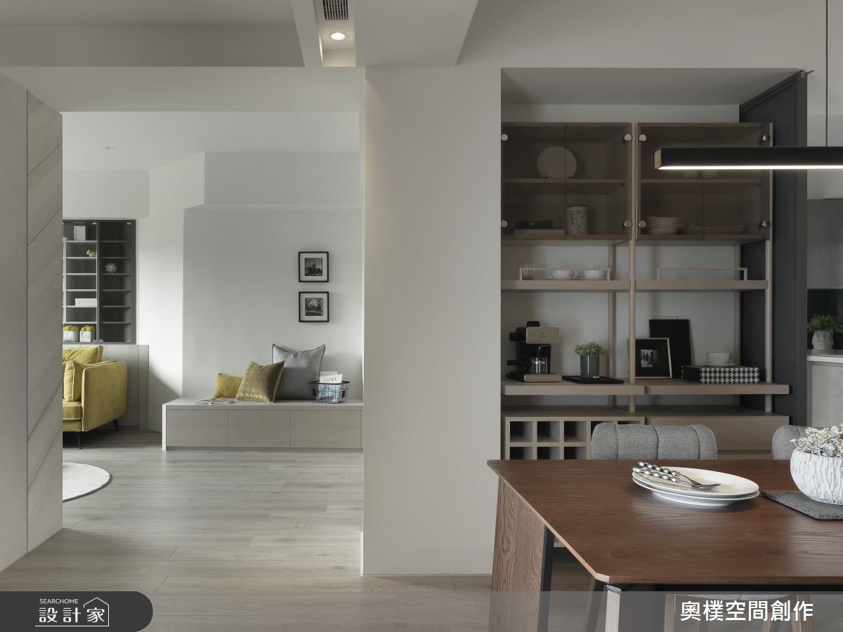 60坪老屋(16~30年)＿休閒風客廳餐廳案例圖片＿奧樸空間創作有限公司＿奧樸_14之11