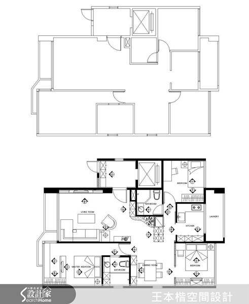 35坪新成屋(5年以下)＿奢華風案例圖片＿王本楷空間設計＿王本楷_03之18