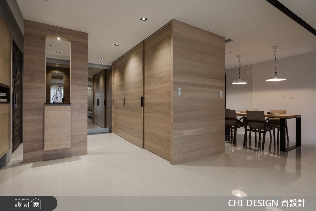 45坪新成屋(5年以下)＿混搭風玄關餐廳案例圖片＿CHI DESIGN 齊設計＿CHI DESIGN_莊宅之8