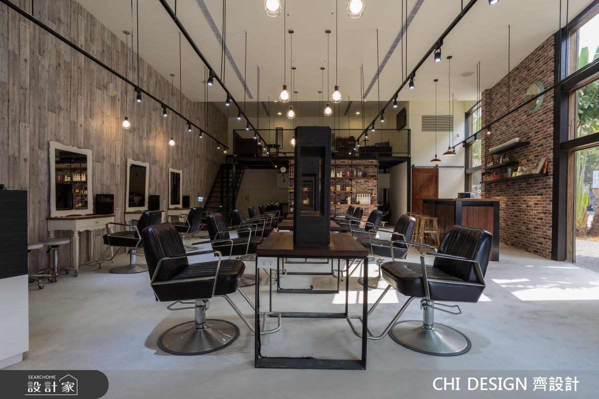 45坪中古屋(5~15年)＿混搭風商業空間案例圖片＿CHI DESIGN 齊設計＿CHI DESIGN_HAIRTIME HAIR SALON之3