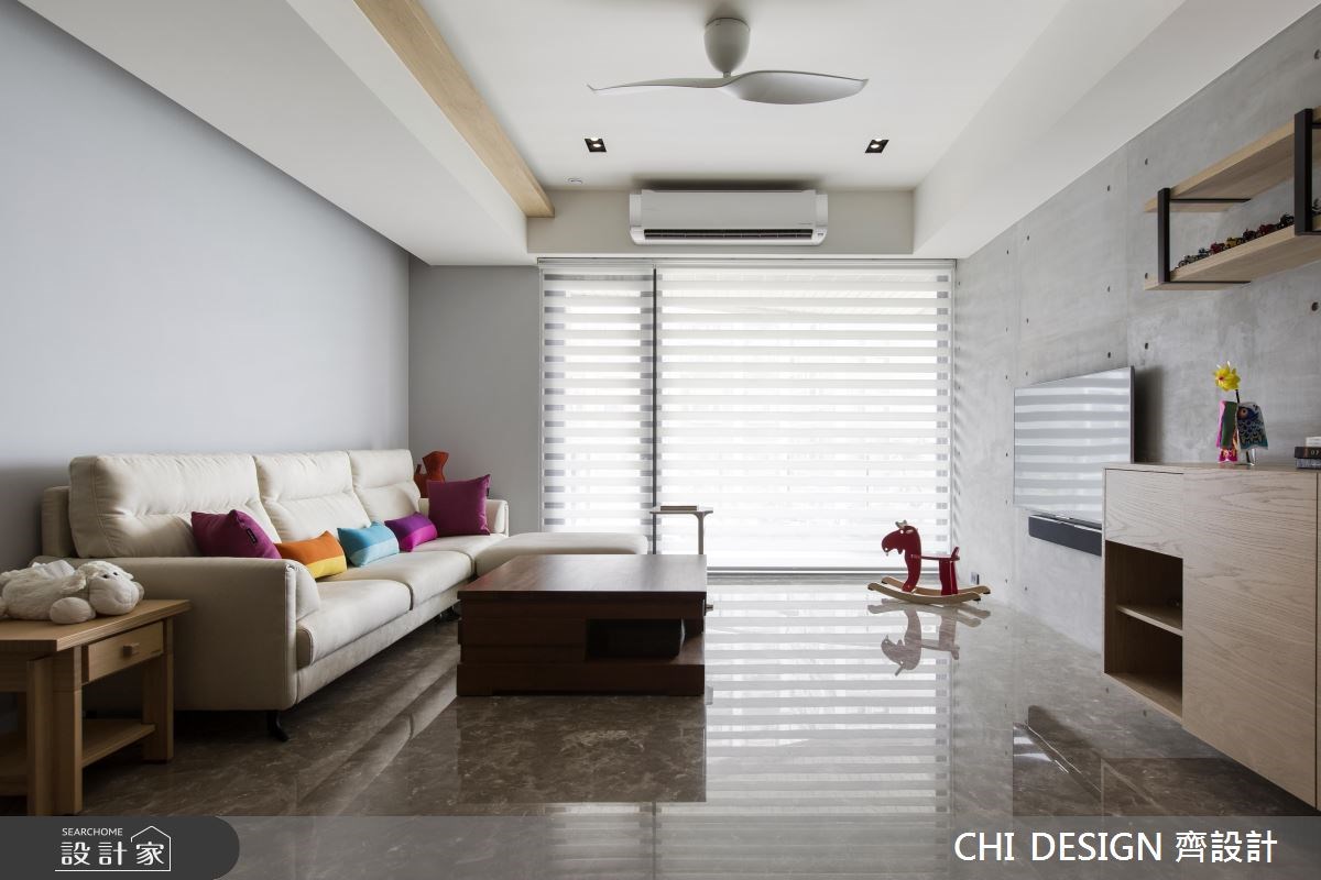 40坪新成屋(5年以下)＿混搭風客廳案例圖片＿CHI DESIGN 齊設計＿CHI DESIGN_蘇宅之3
