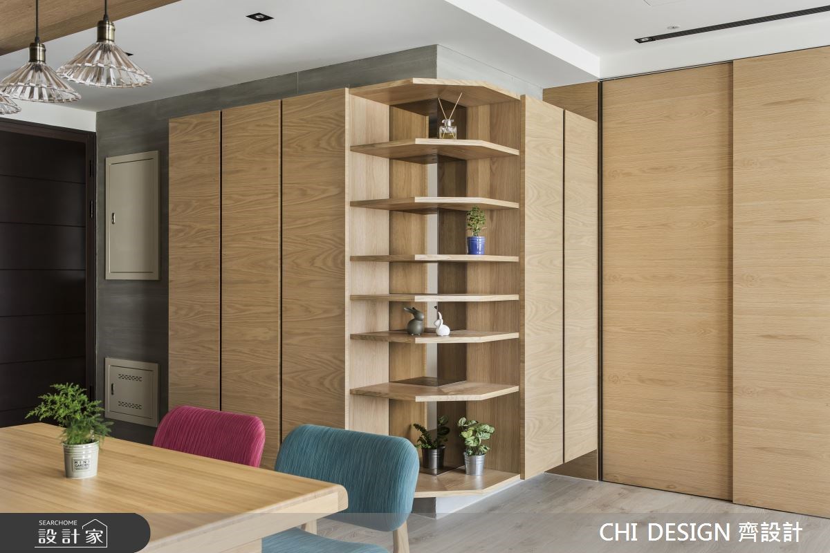 40坪＿混搭風玄關案例圖片＿CHI DESIGN 齊設計＿CHI DESIGN_周宅之2