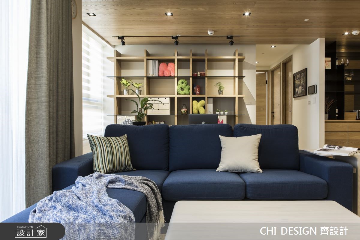 40坪＿混搭風客廳案例圖片＿CHI DESIGN 齊設計＿CHI DESIGN_周宅之7