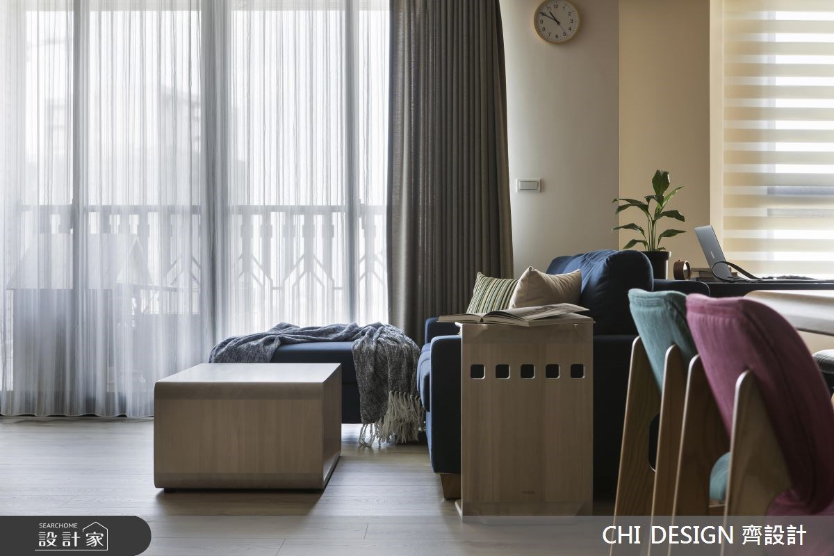 40坪＿混搭風客廳案例圖片＿CHI DESIGN 齊設計＿CHI DESIGN_周宅之8