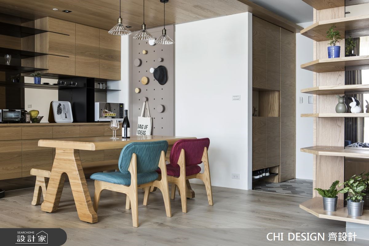 40坪＿混搭風玄關餐廳案例圖片＿CHI DESIGN 齊設計＿CHI DESIGN_周宅之11