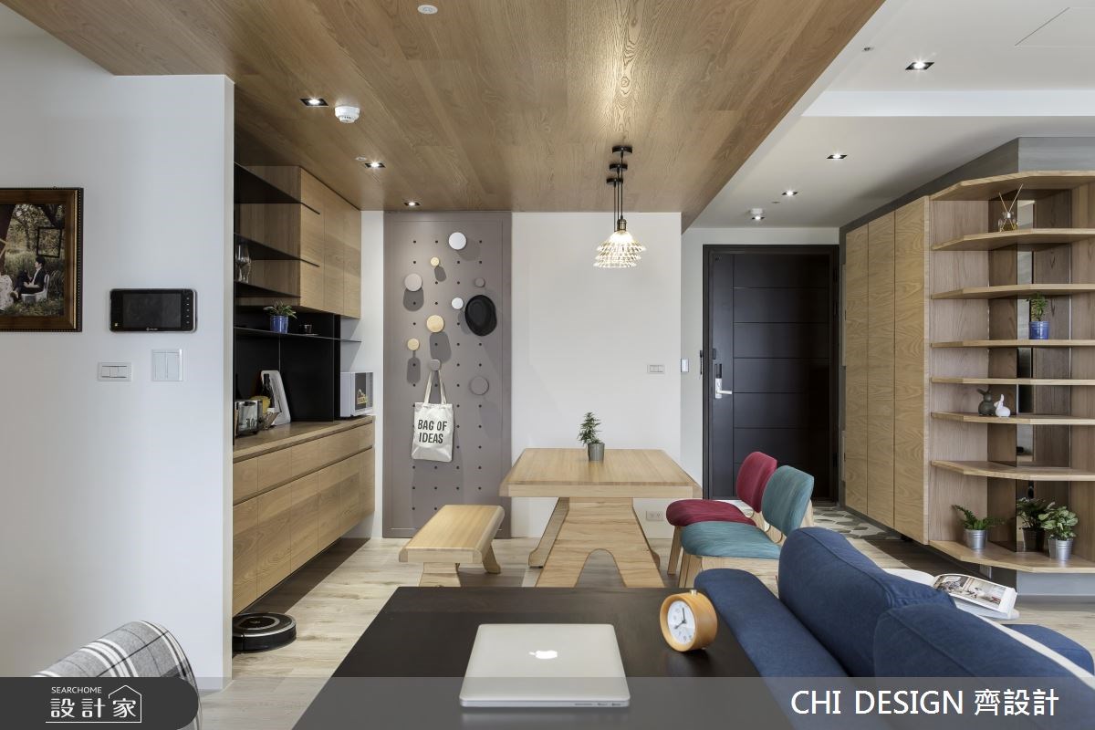 40坪＿混搭風客廳案例圖片＿CHI DESIGN 齊設計＿CHI DESIGN_周宅之13